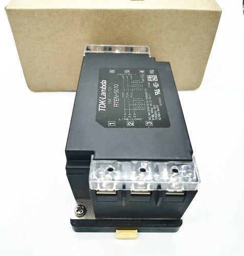 1PC TDK-Lambda RTEN-5010 3-phase Power Line Filter EMC Filter 10A 500VAC