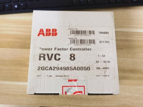 1PCS ABB RVC-8 RVC8-1/5A Power Factor Controller In Box