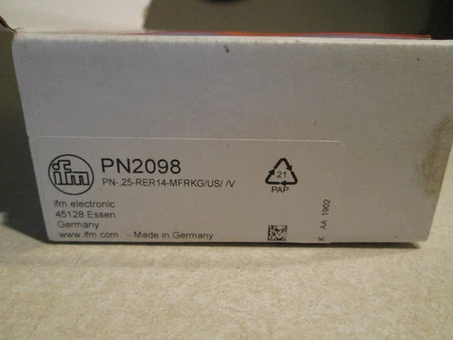 1PC IFM PN2098 Pressure Sensor PN2098 In Box ping