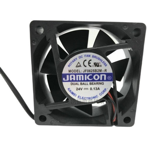 1 PCS JAMICON Fan JF0625B2M-R DC 24V 0.13A 6025 6CM 2 Pin