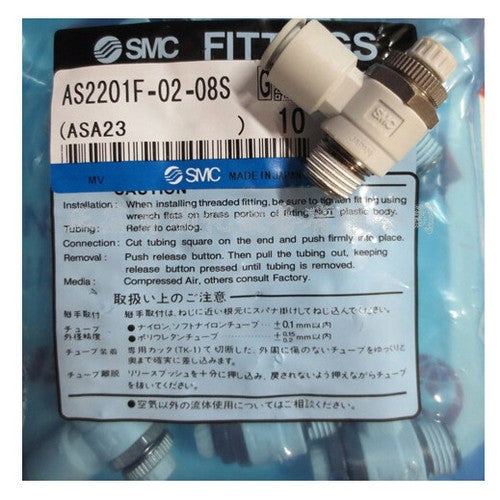 1Bag/10pcs for SMC AS2201F-02-08S Valve Free shipping