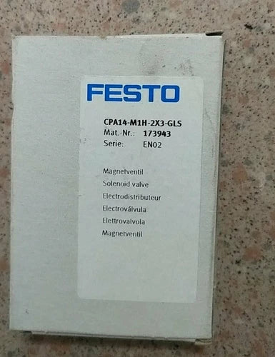 1PC FESTO CPA14-M1H-2X3-GLS 173943 Solenoid Valve Free Shipping