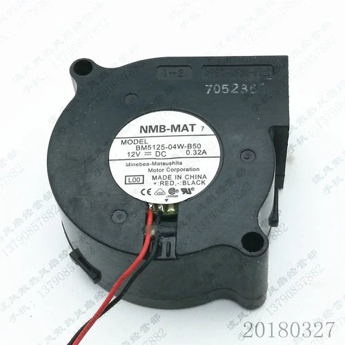 1PC projector cooling fan BM5125-04W-B50 12V 0.32A 5025 5cm