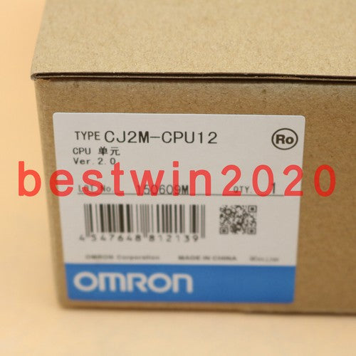 Omron CJ2M-CPU12 PLC CJ2MCPU12 1 year warranty