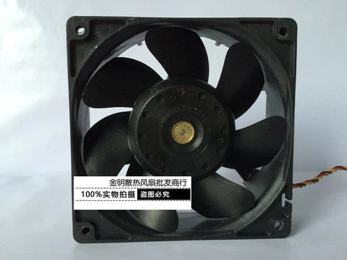 1PC three-line chassis cooling fan SanAce 12038 12V 0.61A 9G1212E1D06 12CM