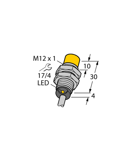 For TURCK NI5-G12K-AN6X 46713 Inductive sensor NPN