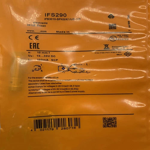 1PC IFM IFS290 Proximity Switch Sensor In Box Free Shipping