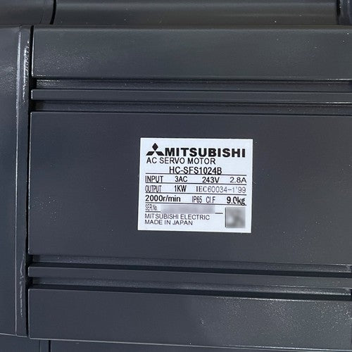 ONE AC SERVO MOTOR HC-SFS1024B Mitsubishi free shipping