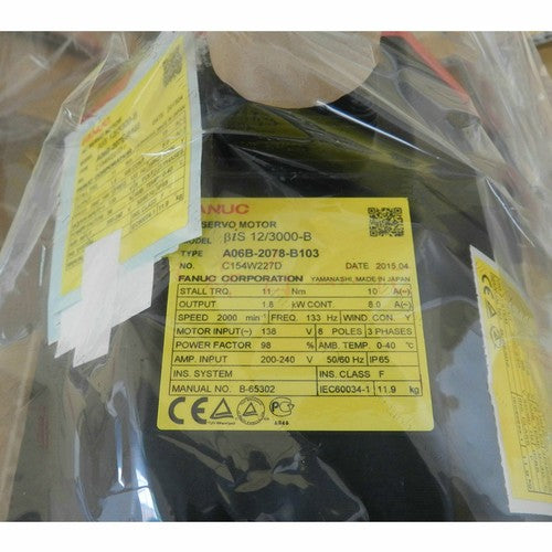For FANUC A06B-2078-B103 servo motor Free Shipping