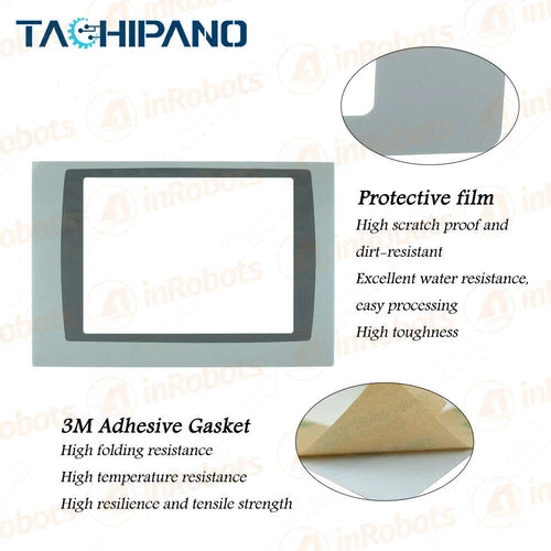 1SET for 2711P-RDT10C Panel Glass Digitizer with Protective Film- Touch Screen
