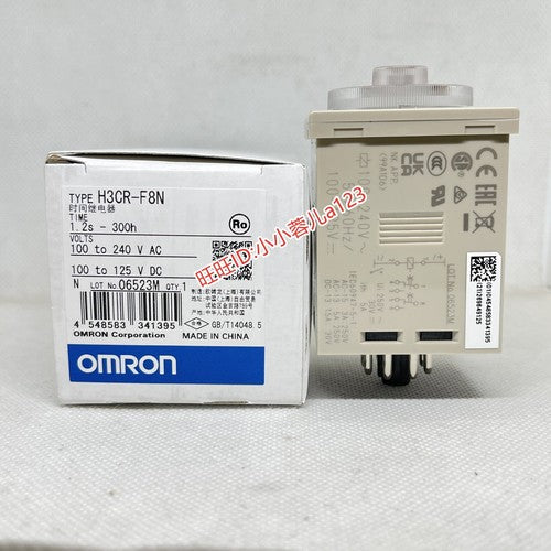 1 pcs Omron H3CR-F8N AC100-240V time relay