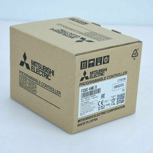 Mitsubishi In Box programmable controller FX3UC-64MT/D One year warranty