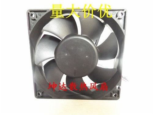 1 PCS Delta Fan AFB1212ME 12V 0.4A 12038 12CM 3 Wire Double ball cooling fan