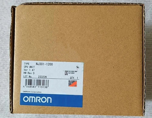 NJ301-1200 1PC Sealed Omron PLC MODULE Unit NJ3011200