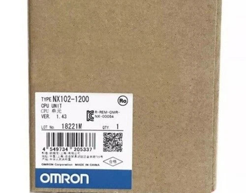 NX102-1200 Omron PLC control CPU Unit NX102-1200