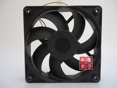 1pcs 12v 0.38a 3-wire fan MGE12012MS-B25 12025