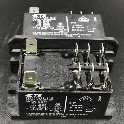 For Amana PTAC Relay 240VAC Coil Potter & Brumfield T92P11A22-240 277VAC 30A
