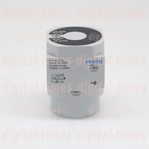 1PC FESTO HEL-D-MIDI 170691 solenoid valve Free Shipping
