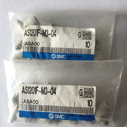 10PCS Speed Control Valve AS1201F-M3-04