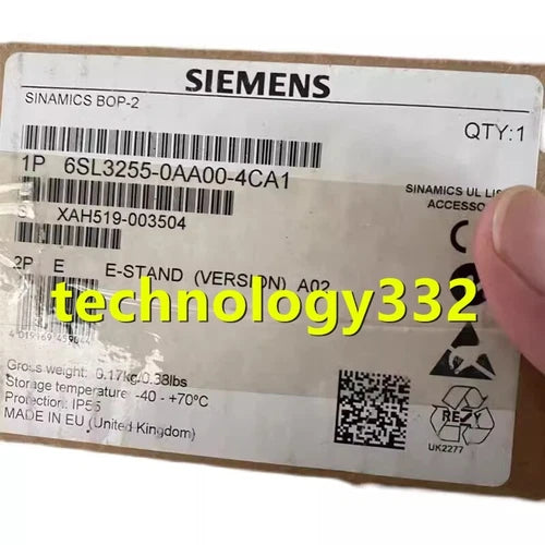 1PC Basic operating panel G120 inverter BP-2 6SL3255-0AA00-4CA1