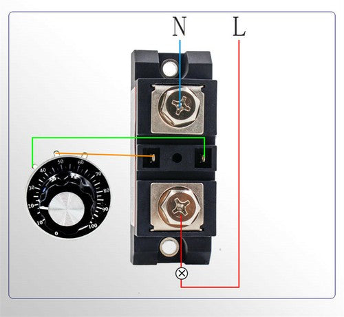 FULRD FH3150ZV 150A single-phase potentiometer solid state voltage regulator