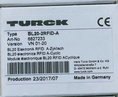 BL20-2RFID-A TURCK BL20-2RFID-A MODULE