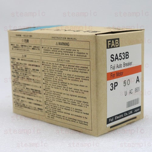 One Auto Breaker For FUJI SA53B 3P 50A Free Shipping