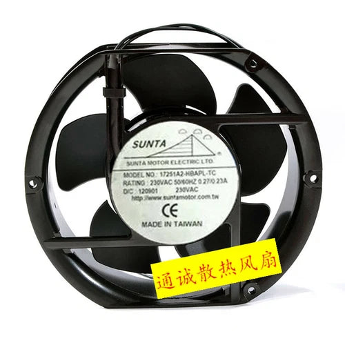 1PCS 230VAC 0.27/0.23A 17CM Cooling Fan 17251A2-HBAPL-TC