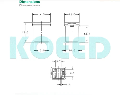 10PCS Cartridge Rated Fuse Littelfuse 0895040 ( 40A ) 58Vdc 895