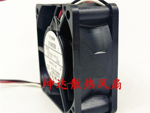 1 PCS NMB Fan 06025MA-12P-CL DC 12V 0.4A 6025 6cm 3-wire cooling fan