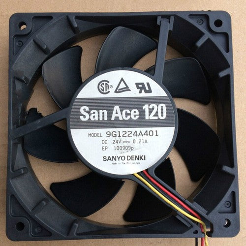 One For SANYO 9G1224A401 San Ace120 24V 0.21A cooling fan Free Shipping