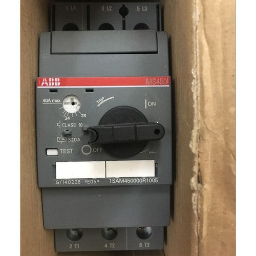 one for abb MS450-40 motor starters in box Fast Shipping