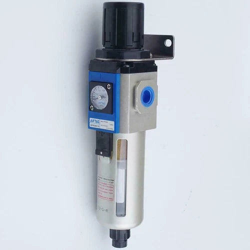 Port 3/8" BSP Pneumatic Air Filter Regulator Semi-auto Drain 1.0Mpa GFR300-10