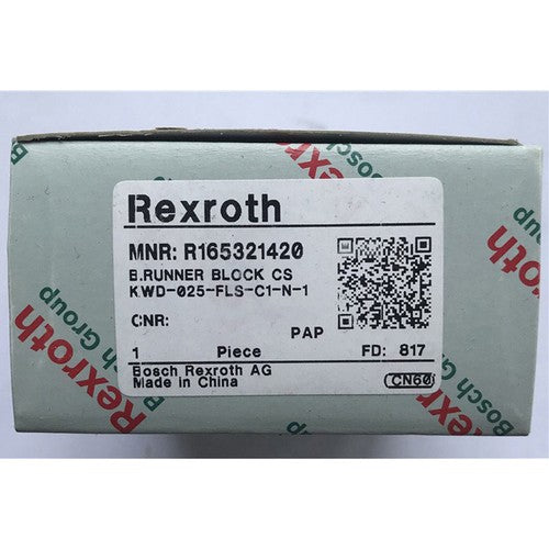 1pc R165321420 REXROTH RUNNER BLOCK BALL BEARING Fast Delivery