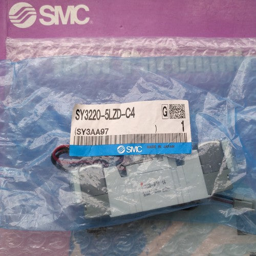 one SMC SY3220-5LZD-C4 solenoid valve Free shipping
