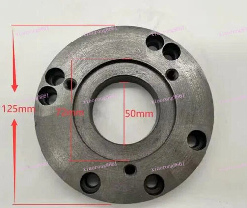1PC for the Mini-lathe 4" to 5" Chuck 100mm /125mm Adapter Plate