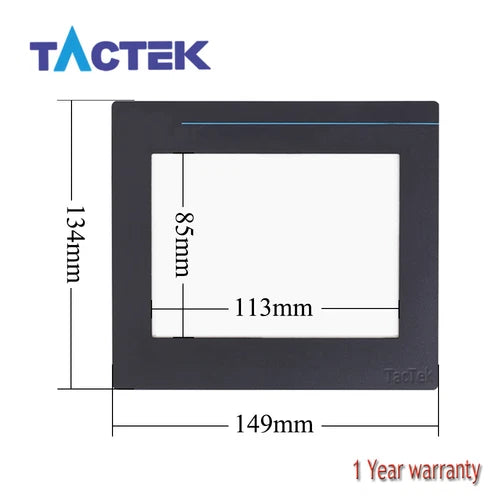 1SET for 2711-T6C10L1 2711-T6C8L1 Touchpad Panel Glass + Overlay Touch Screen