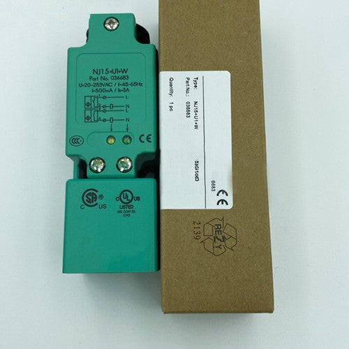 1PC For PEPPEERL+FUCHS Sensor NJ15+U1+W #019#K1995