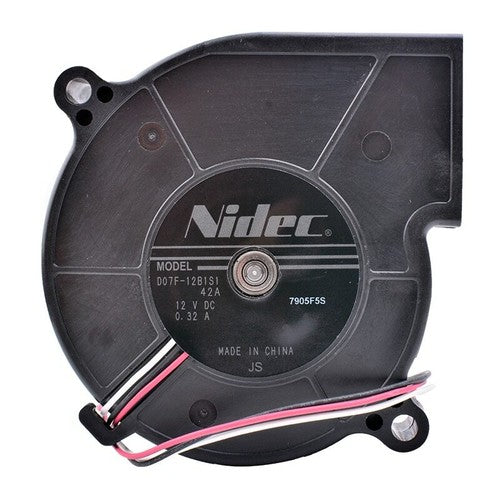D07F-12B1S1 7520 75x73x20mm DC 12V 0.32A cooling fan Centrifugal turbine blower