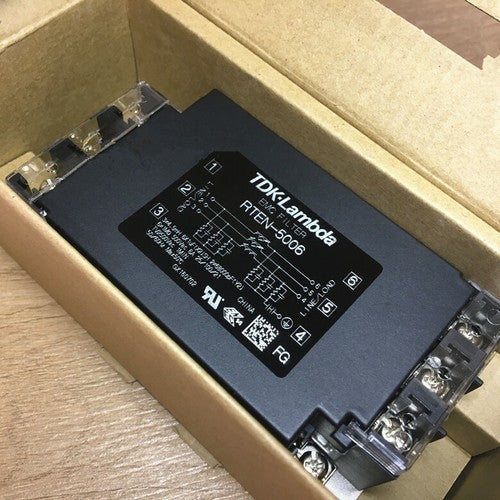 1PC RTEN-5006 6A 500VAC TDK Lambda Ultra-thin Three-phase Power Filter