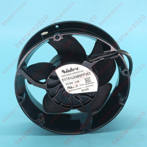 NIDEC D1751U24B8PP363 cooling fan DC24V 3.4A 172*150*51mm Fast Shipping
