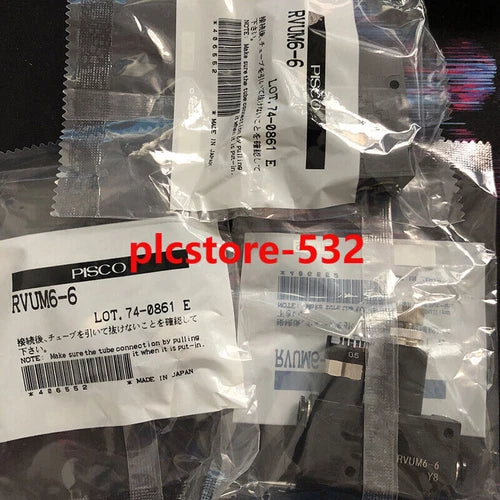 1PC For Pressure regulation connector RVUM6-6