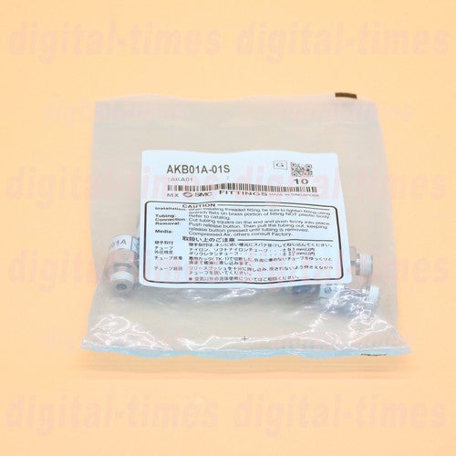 10PC SMC AKB01A-01S Pneumatic connector Quality assurance#LJ