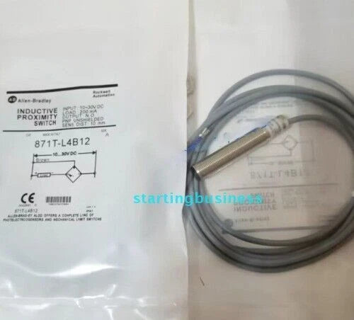 1PCS FOR Cylindrical Inductive Proximity Sensor Switch 871T-L4B12