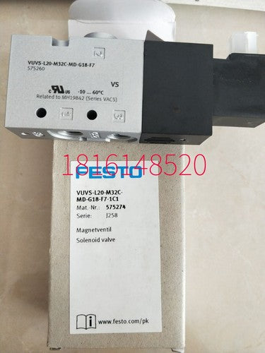 1 PCS FESTO VUVS-L20-M32C-MD-G18-F7 Solenoid valve 575260