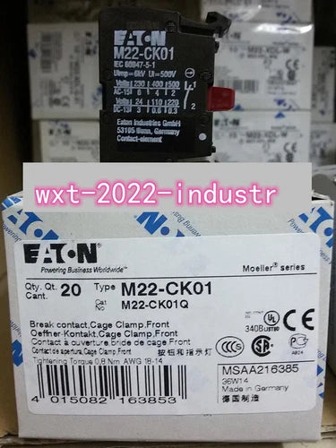 10PCS For Contact Block 22mm 1NC M22-CK01