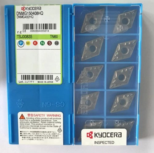 10pcs/Box Kyocera DNMG150408HQ DNMG150408-HQ TN60 DNMG432HQ CNC Blade Insert