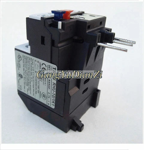 1Pcs For thermal overload protector thermal relay RHU-10/1K1 (0.75-1A)