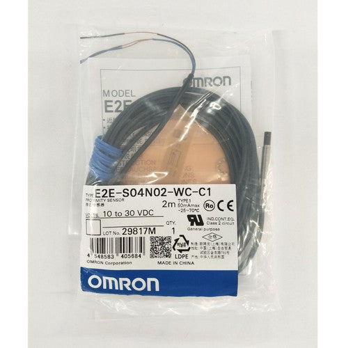 1PC OMRON proximity sensor E2E-S04N02-WC-C1 2m Free Shipping