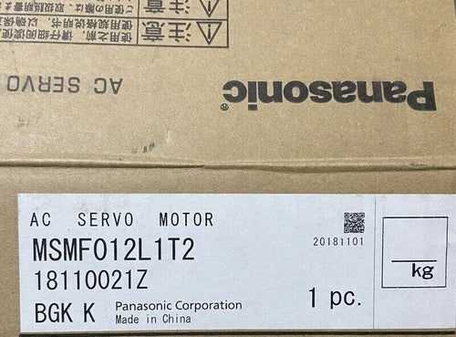 MSMF012L1T2 Panasonic MSMF012L1T2 Servo Motor